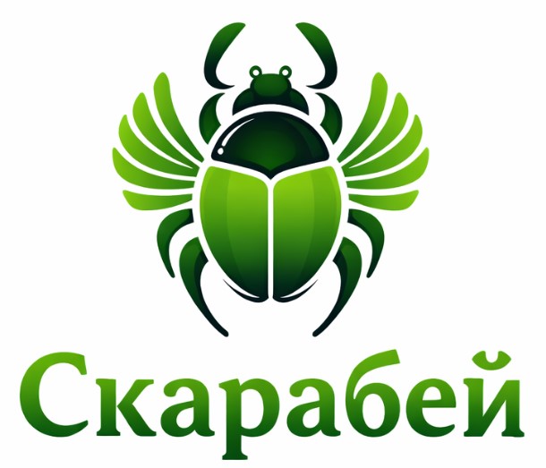 Логотип Скарабей
